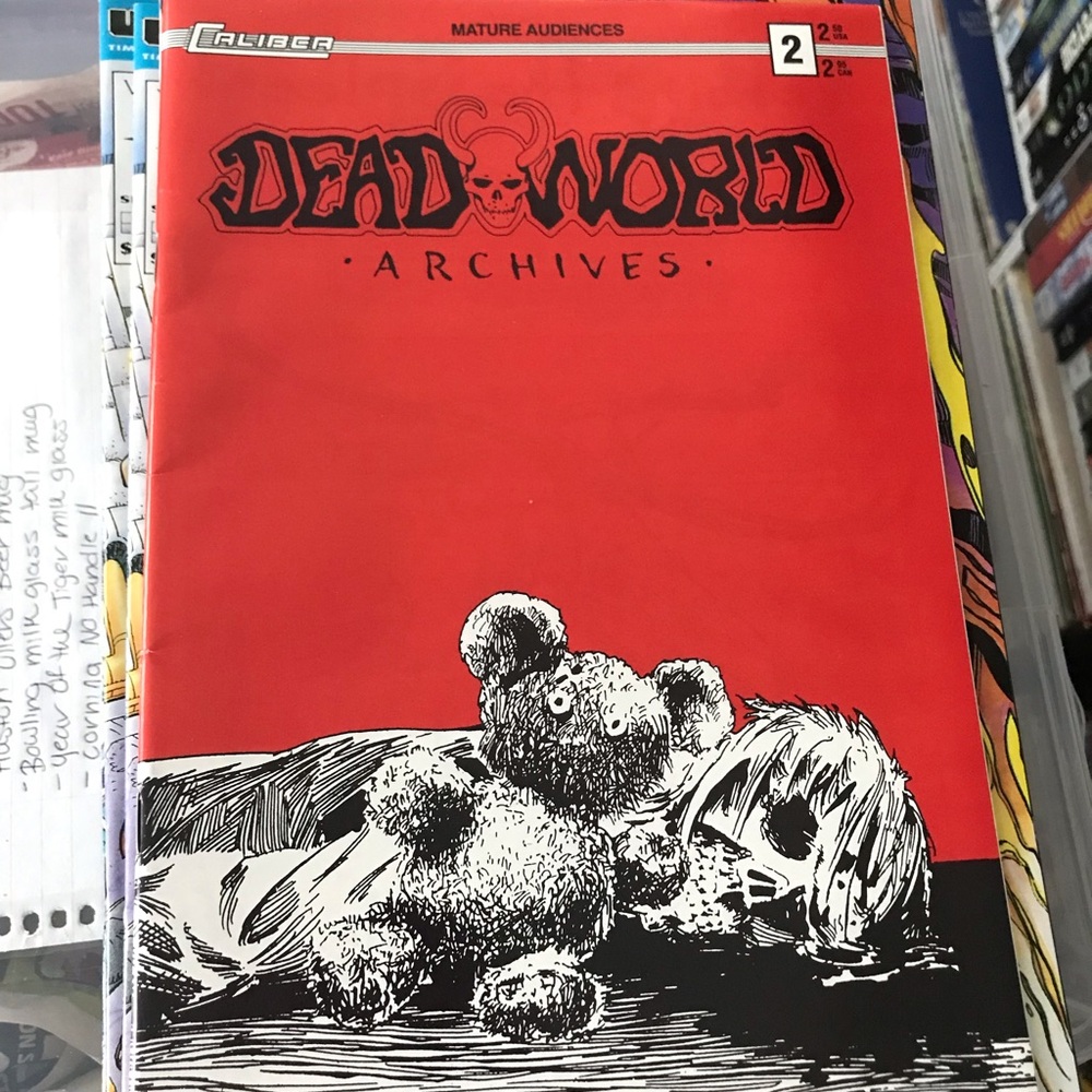 Dead World Archives Comic Book #2- Red Cover